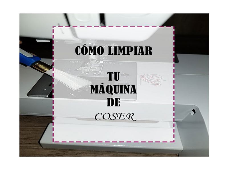 Cómo limpiar la máquina de coser