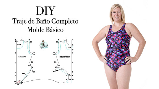 DIY Traje de Bano Completo Patronaje Crear y Coser