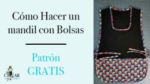 Cómo hacer mandil con bolsas